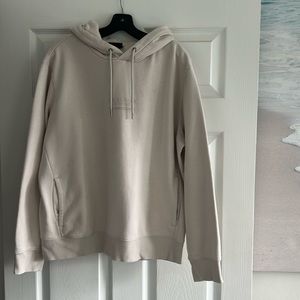 Men’s LES ARTISANS du bon goût size large cream H&M hoodie